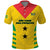 Custom Sao Tome and Principe Football Polo Shirt Go Champions - Yellow Ver - Wonder Print Shop