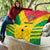 Custom Sao Tome and Principe Football Quilt Go Champions - Yellow Ver - Wonder Print Shop