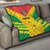 Custom Sao Tome and Principe Football Quilt Go Champions - Yellow Ver - Wonder Print Shop