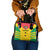 Custom Sao Tome and Principe Football Shoulder Handbag Go Champions - Yellow Ver - Wonder Print Shop