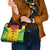 Custom Sao Tome and Principe Football Shoulder Handbag Go Champions - Yellow Ver - Wonder Print Shop