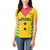 Custom Sao Tome and Principe Football Women Polo Shirt Go Champions - Yellow Ver - Wonder Print Shop