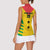 Custom Sao Tome and Principe Football Women Sleeveless Polo Shirt Go Champions - Yellow Ver - Wonder Print Shop