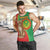 Personalised Mauritania Men Tank Top African Wild Cat With Coat Of Arms