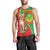 Personalised Mauritania Men Tank Top African Wild Cat With Coat Of Arms