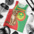 Personalised Mauritania Men Tank Top African Wild Cat With Coat Of Arms