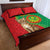 Personalised Mauritania Quilt Bed Set African Wild Cat With Coat Of Arms - Wonder Print Shop