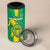 Custom Mauritania Football 4 in 1 Can Cooler Tumbler Go Al-Murabitun