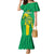 Custom Mauritania Football Family Matching Mermaid Dress and Hawaiian Shirt Go Al-Murabitun - Wonder Print Shop