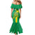 Custom Mauritania Football Family Matching Mermaid Dress and Hawaiian Shirt Go Al-Murabitun - Wonder Print Shop