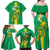 Custom Mauritania Football Family Matching Off Shoulder Maxi Dress and Hawaiian Shirt Go Al-Murabitun - Wonder Print Shop