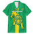 Custom Mauritania Football Family Matching Off Shoulder Maxi Dress and Hawaiian Shirt Go Al-Murabitun - Wonder Print Shop