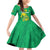 Custom Mauritania Football Family Matching Off Shoulder Short Dress and Hawaiian Shirt Go Al-Murabitun - Wonder Print Shop