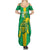 Custom Mauritania Football Family Matching Summer Maxi Dress and Hawaiian Shirt Go Al-Murabitun - Wonder Print Shop