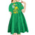 Custom Mauritania Football Kid Short Sleeve Dress Go Al-Murabitun - Wonder Print Shop