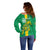 Custom Mauritania Football Off Shoulder Sweater Go Al-Murabitun