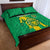 Custom Mauritania Football Quilt Bed Set Go Al-Murabitun - Wonder Print Shop