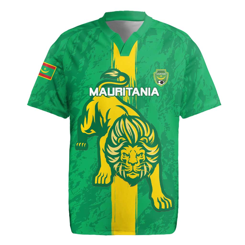 Custom Mauritania Football Rugby Jersey Go Al-Murabitun - Wonder Print Shop