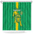 Custom Mauritania Football Shower Curtain Go Al-Murabitun - Wonder Print Shop