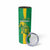 Custom Mauritania Football Skinny Tumbler Go Al-Murabitun - Wonder Print Shop