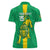 Custom Mauritania Football Women Polo Shirt Go Al-Murabitun - Wonder Print Shop