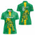 Custom Mauritania Football Women Polo Shirt Go Al-Murabitun - Wonder Print Shop