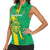 Custom Mauritania Football Women Sleeveless Polo Shirt Go Al-Murabitun - Wonder Print Shop