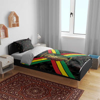 Legend Reggae Marley Football Bedding Set Rasta Lion