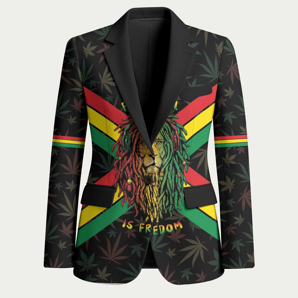 Legend Reggae Marley Football Blazer Rasta Lion