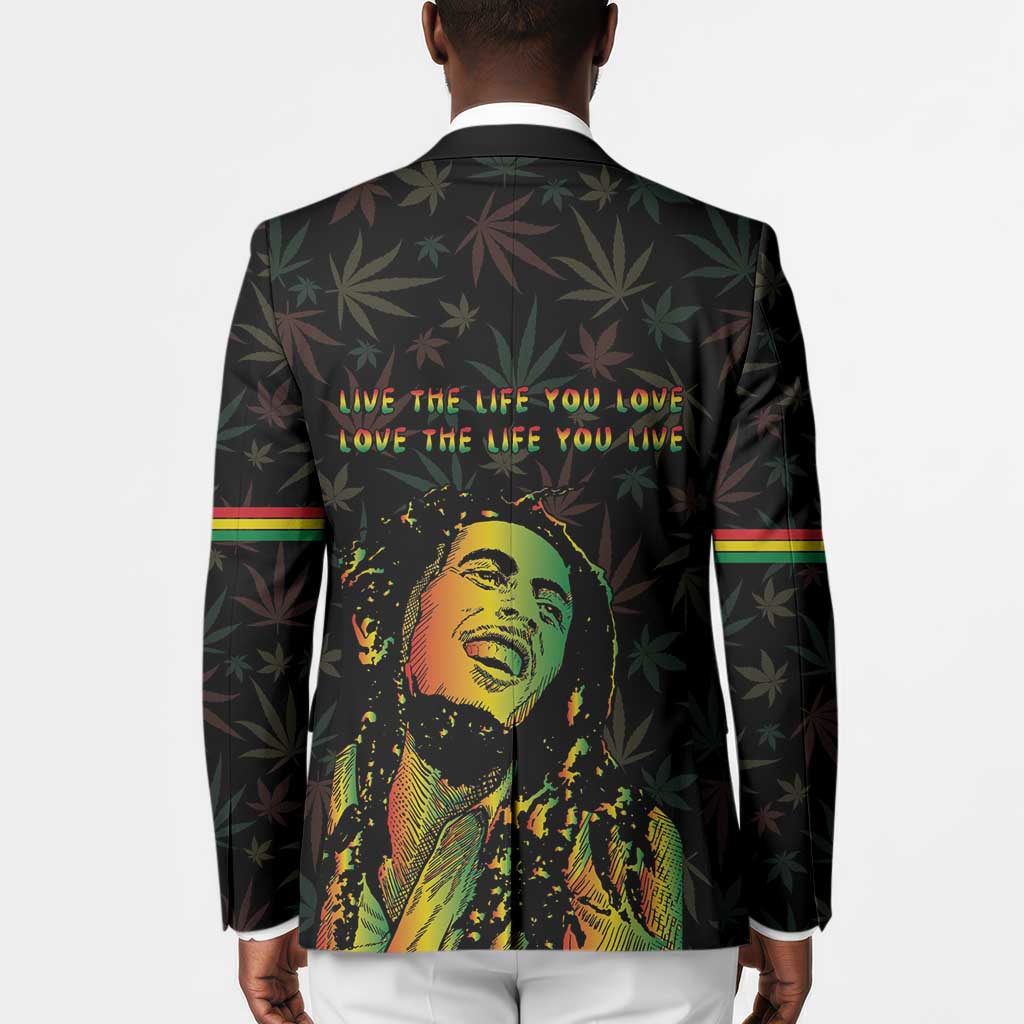 Legend Reggae Marley Football Blazer Rasta Lion