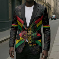 Legend Reggae Marley Football Blazer Rasta Lion