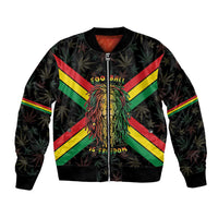 Legend Reggae Marley Football Bomber Jacket Rasta Lion