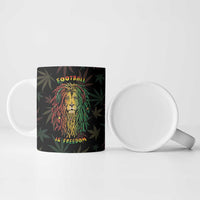 Legend Reggae Marley Football Ceramic Mug Rasta Lion