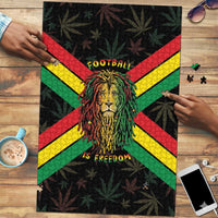 Legend Reggae Marley Football Puzzle Rasta Lion
