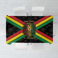 Legend Reggae Marley Football Tablecloth Rasta Lion