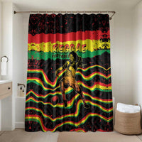 Reggae Legend Bob Football Bathroom Set Grunge Style