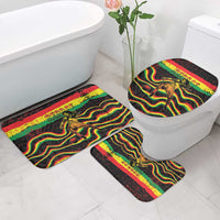 Reggae Legend Bob Football Bathroom Set Grunge Style