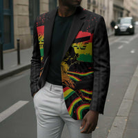 Personalized Reggae Legend Bob Football Blazer Grunge Style