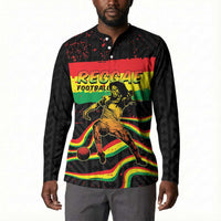 Personalized Reggae Legend Bob Football Button Sweatshirt Grunge Style