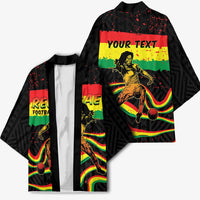 Personalized Reggae Legend Bob Football Kimono Grunge Style