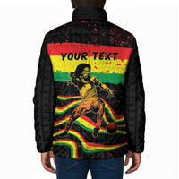 Personalized Reggae Legend Bob Football Padded Jacket Grunge Style