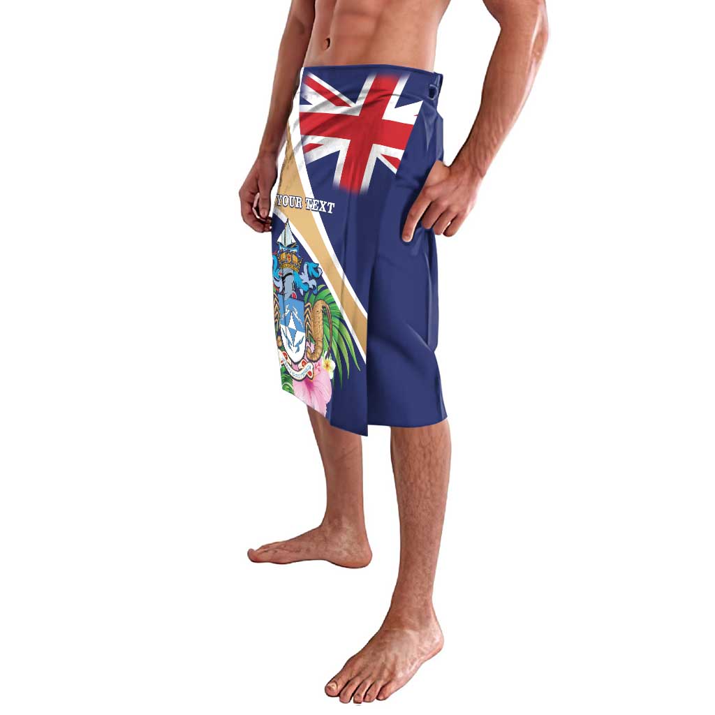 Personalized Tristan da Cunha Lavalava Coat Of Arms - Flag Style