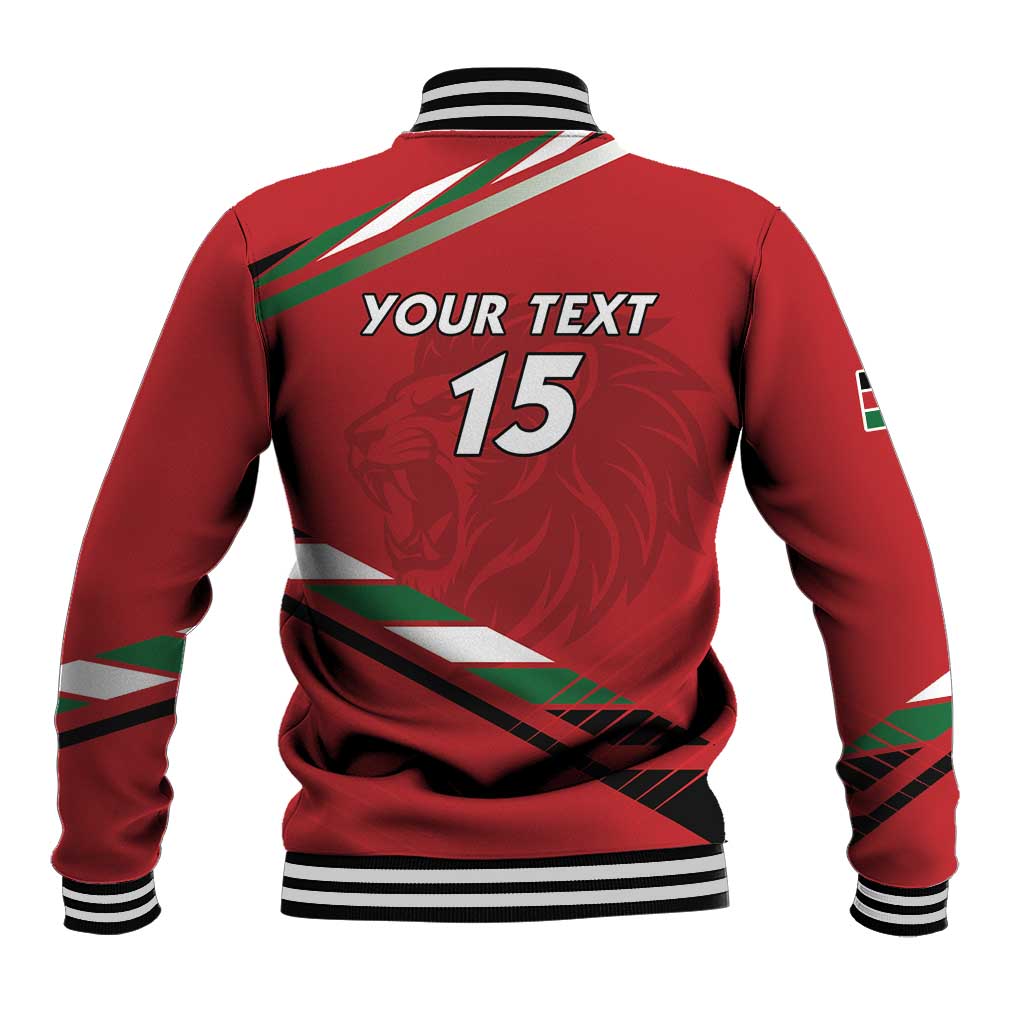 Custom Kenya Volleyball Baseball Jacket We Are Champions