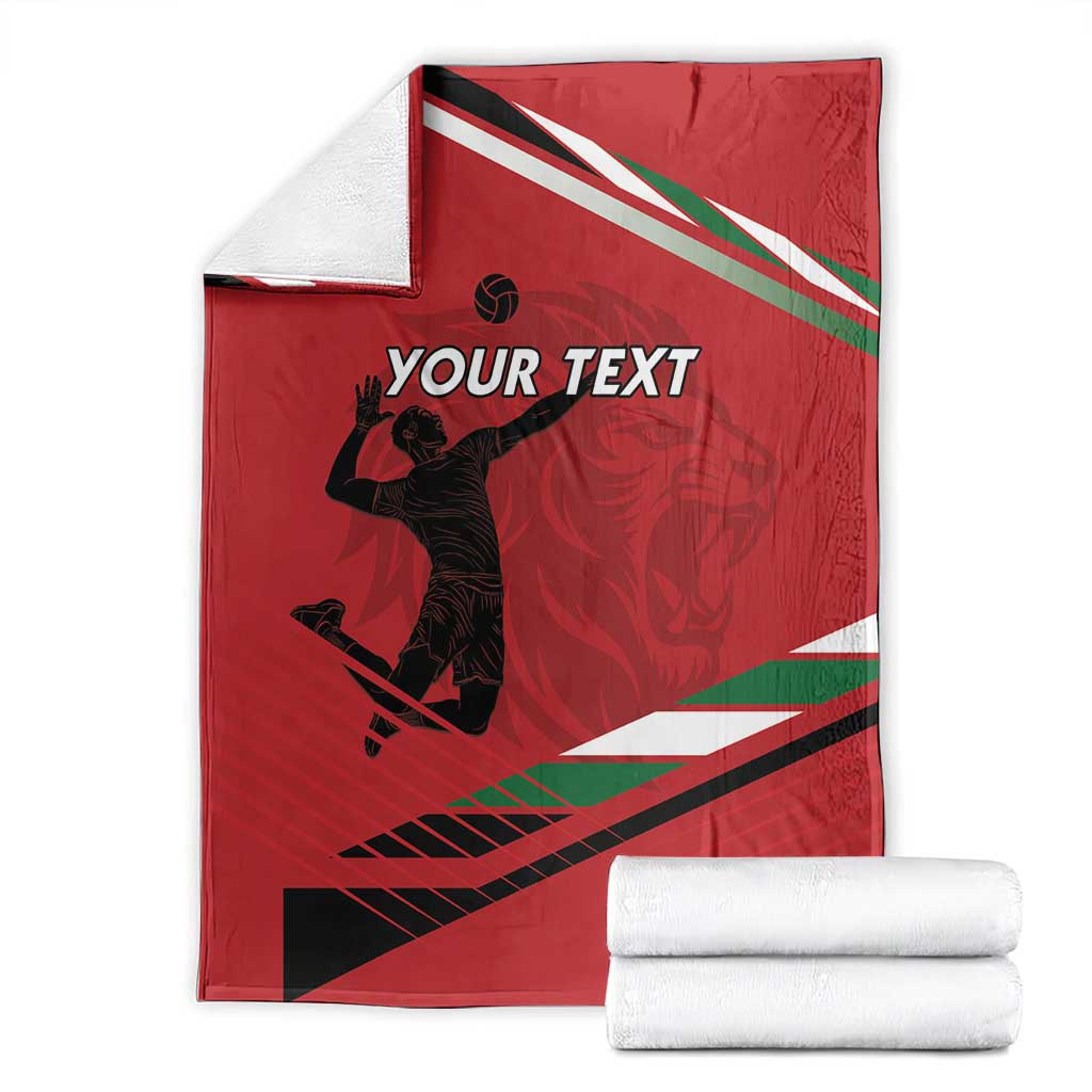Custom Kenya Volleyball Blanket We Are Champions