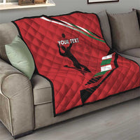 Custom Kenya Volleyball Quilt We Are Champions