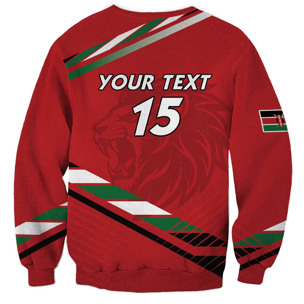 Custom Kenya Volleyball Sweatshirt We Are Champions