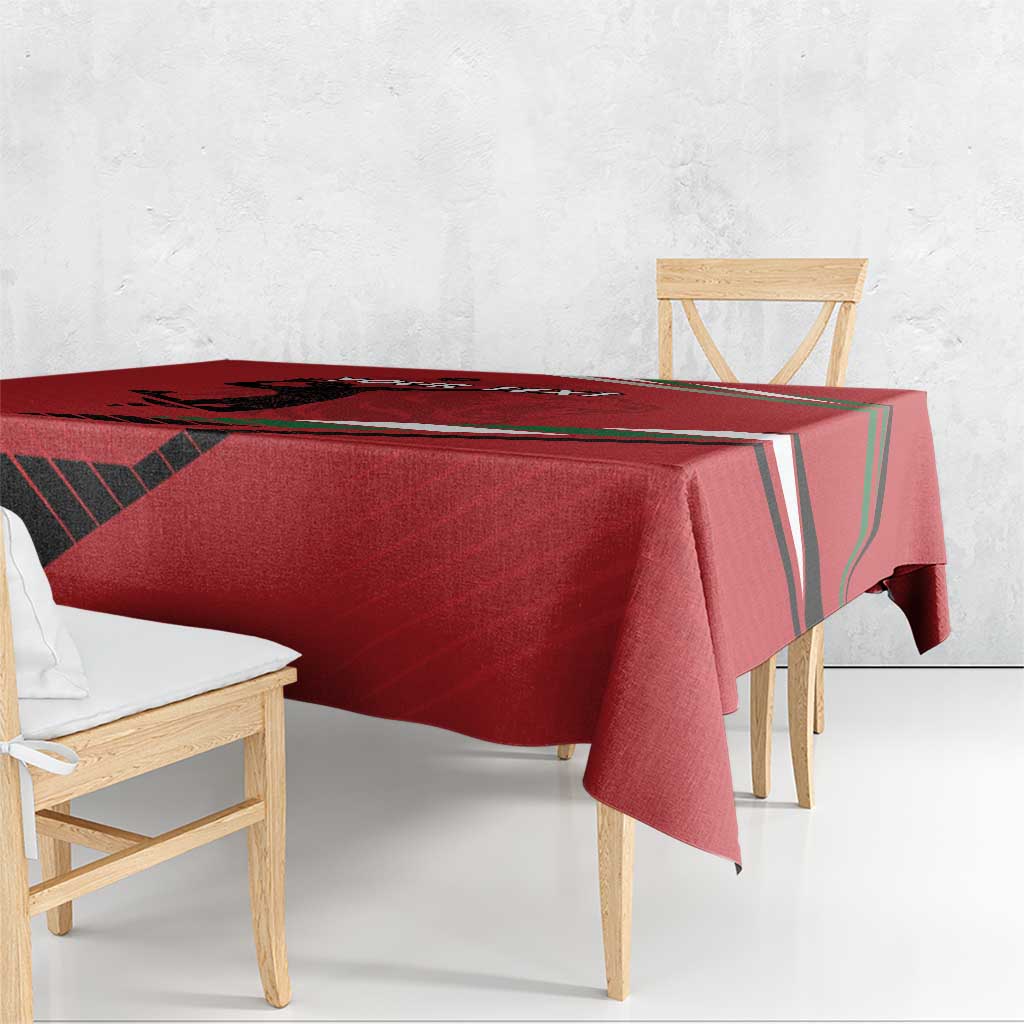 Custom Kenya Volleyball Tablecloth We Are Champions