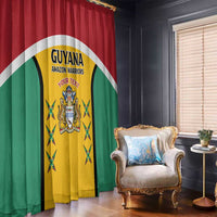 Custom Guyana Cricket Window Curtain Come On Amazon Warriors
