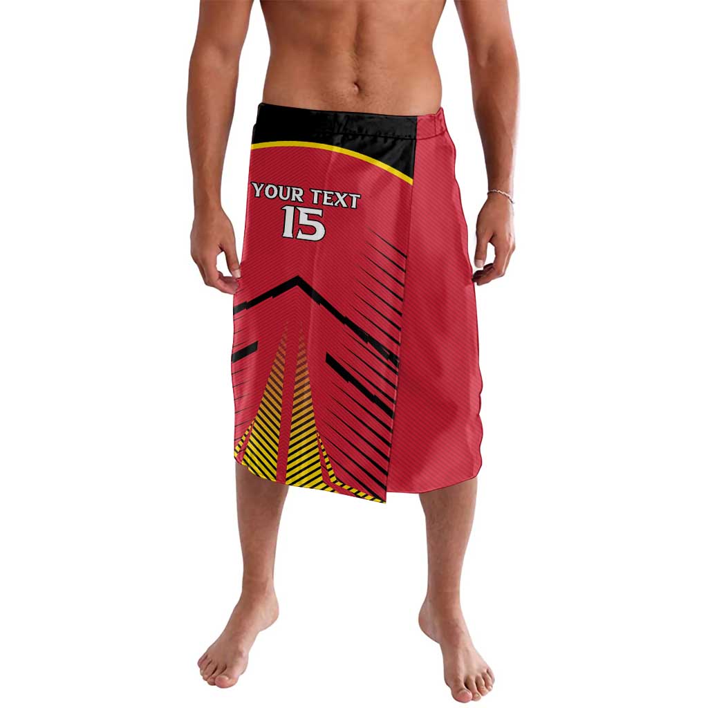 Custom Trinidad and Tobago Cricket Lavalava Wave Yuh Flag - Trinbago Strong