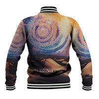 Mauritania Richat Structure Baseball Jacket Eyes of the Sahara - Wonder Print Shop